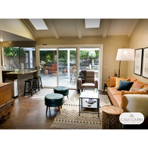 Amenities at Santaana sober living home — furniture