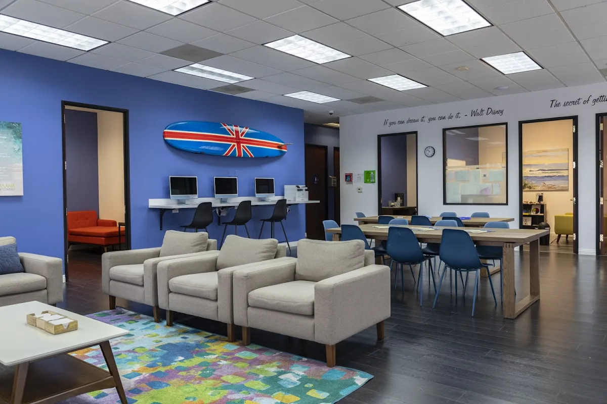 Beachfront Sober Living Orange County California - interior photo